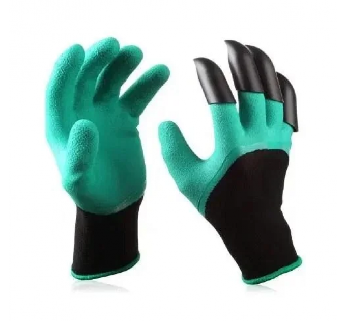 Рукавички садові пазурі для саду та городу GARDEN GLOVES