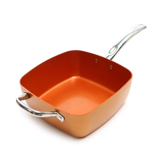 Універсальна сковорода Copper Cook Deep Square 5 в 1