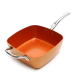 Універсальна сковорода Copper Cook Deep Square 5 в 1