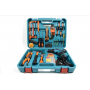 Шуруповерт у валізі з комплектом ключів