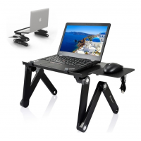 Стіл для ноутбука LAPTOP TABLE T8 PRO з охолодженням Стіл для ноутбука LAPTOP TABLE T8 PRO з охолодженням
