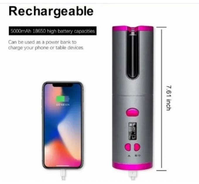 Бездротовий стайлер для завивки волосся Ramindong Hair curler RD-060
