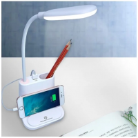 Розумна настільна світлодіодна лампа 3в1 з вбудованим акумулятором та PowerBank!