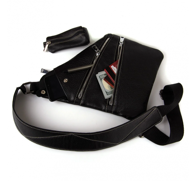 Чоловіча шкіряна сумка-кобура cross body Kafa 2200