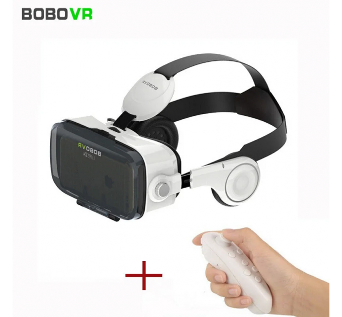 Окуляри віртуальної реальності для телефону VR BOX Z4 з пультом