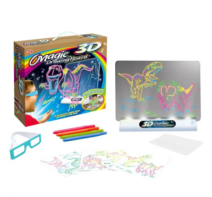Дошка для малювання Kenvo 3D Magic Drawing Board