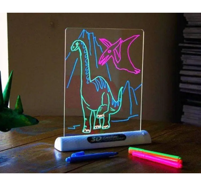Дошка для малювання Kenvo 3D Magic Drawing Board