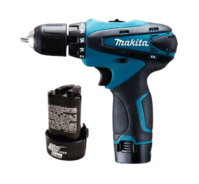 Акумуляторний шуруповерт Makita DF330DWE 12V + набір