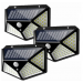 Світильник з датчиком руху на вулицю на сонячній батареї solar interaction wall lamp 100 LED