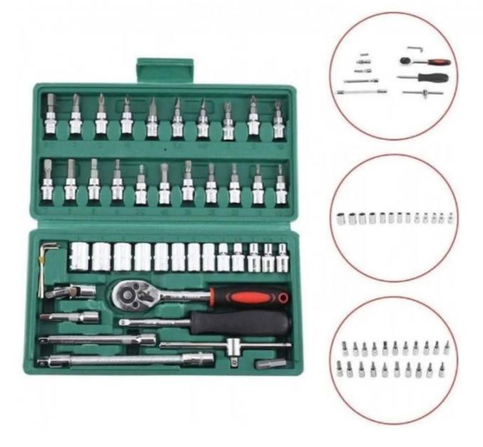 Набір інструментів Aiwa Piece Tool Set (46 предметів)