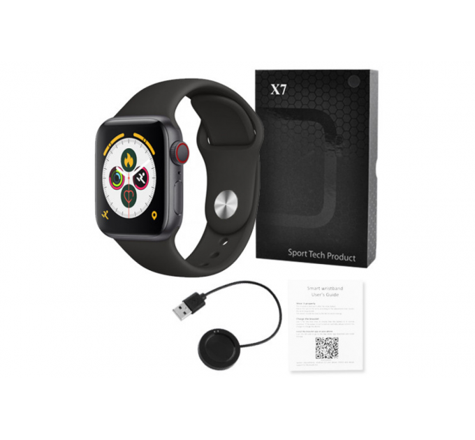 Розумний годинник Smart Watch X7 (чорний)