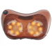 Масажна Подушка MASSAGE PILLOW QY-8028-2 (по 2 роликів) з підігрівом для шиї та спини, універсальна
