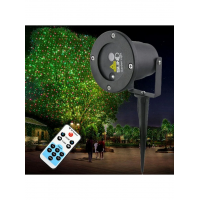 Вуличний проектор з пультом Star Shower light laser металевий корпус