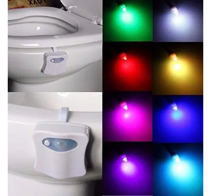 Led подсветка для унитаза с датчиком движения TOILET Light Bowl
