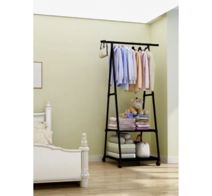 Пересувна вішалка для підлоги The New Coat Rack / Стійка для одягу