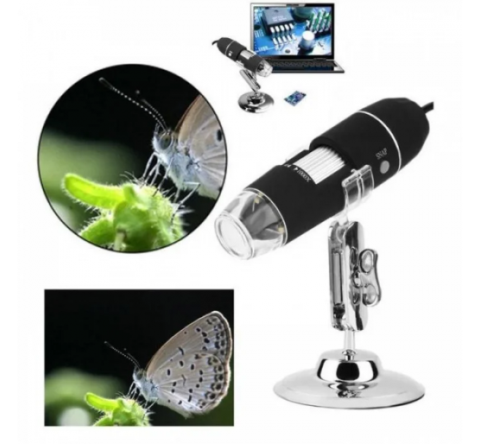 Цифровий мікроскоп USB Digital Microscope zoom з Led підсвічуванням