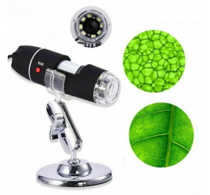 Цифровий мікроскоп USB Digital Microscope zoom з Led підсвічуванням