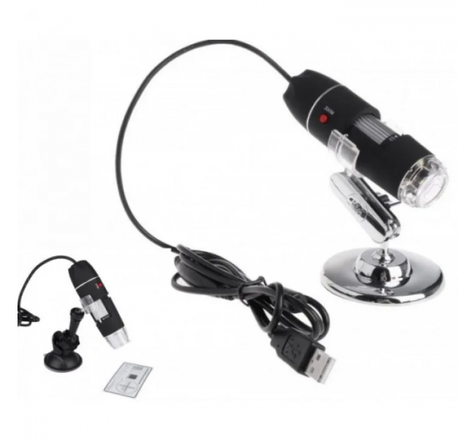 Цифровий мікроскоп USB Digital Microscope zoom з Led підсвічуванням