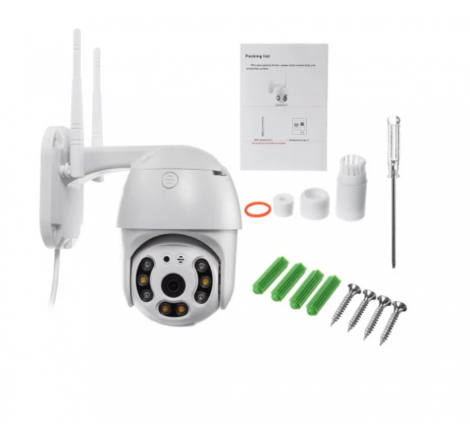 Камера Відеоспостереження Ptz IP 1080P HD 2.0MP Wifi