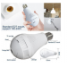 Панорамна стельова IP WiFi камера відеоспостереження "Лампочка" CAMERA SMART UKC CAD-B13 H302 2MP
