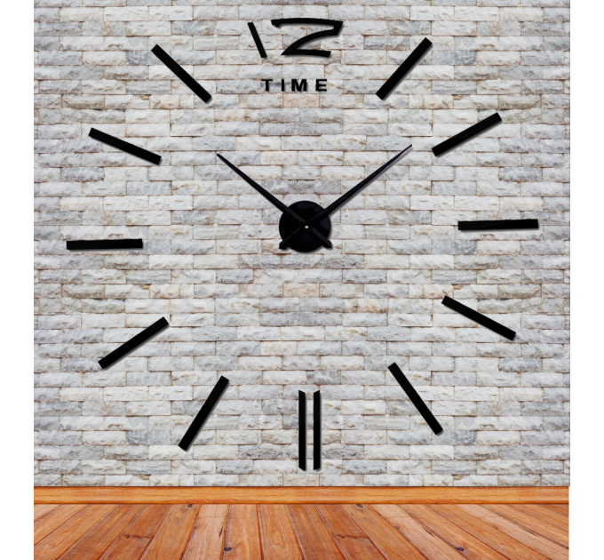 Настінний годинник 3D DIY CLOCK