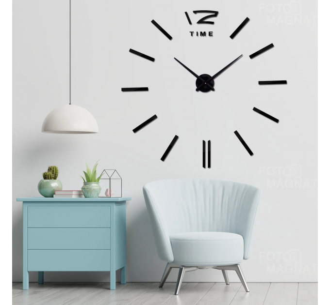 Настінний годинник 3D DIY CLOCK