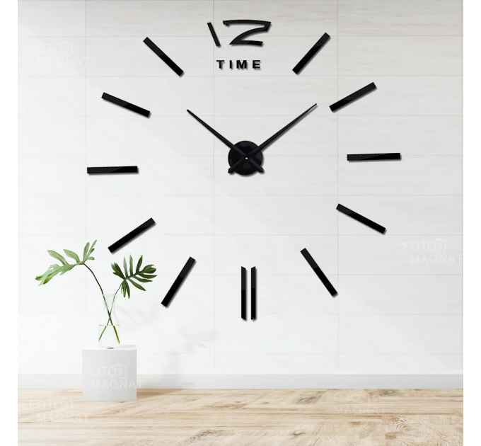 Настінний годинник 3D DIY CLOCK