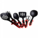 Набір кухонного приладдя ЧЕРВОНИЙ KITCHEN TOOLS, 7 предметів