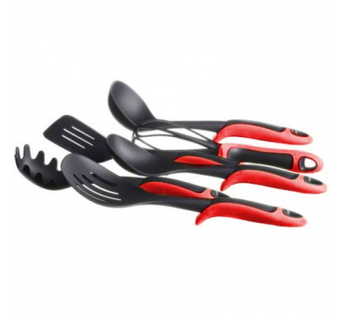 Набір кухонного приладдя ЧЕРВОНИЙ KITCHEN TOOLS, 7 предметів