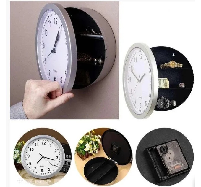 Настінний годинник-сейф «Safe Clock»