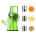 Овочерізка ручна для дому механічна кухонна для овочів Tabletop Drum Grater Kitchen Master