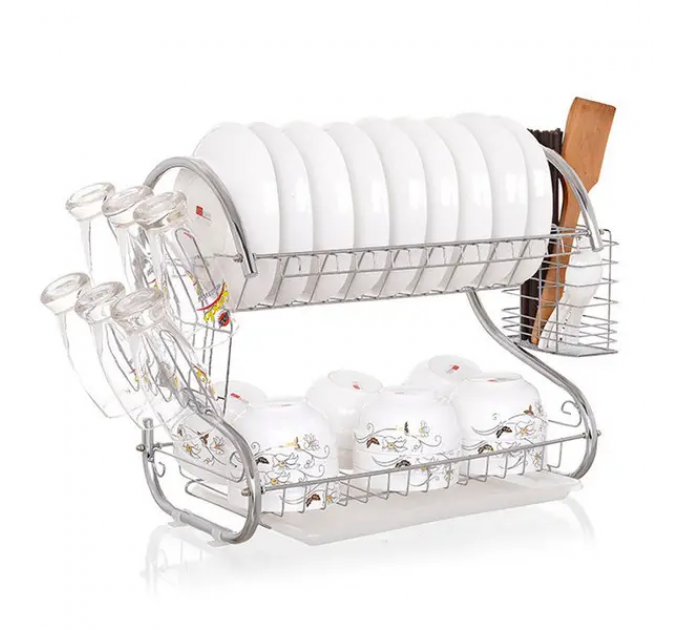 Стійка для зберігання посуду kitchen storage rack