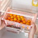 Контейнер органайзер для холодильника підвісний розсувний Stretchable Hanging Storage Rack