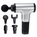 Масажер портативний ручний м'язовий Fascial Gun HG-320 Silver-Black