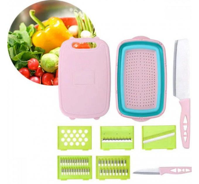 Овочерізка 9 в 1 Multifunctional slicer and Planing wire slicer