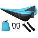 Гамак з нейлону одномісний туристичний Travel hammock 270х140 см Літній з кишенею