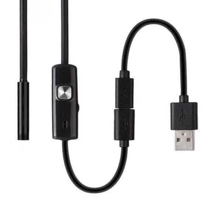 Камера ендоскоп для важкодоступних місць USB microUSB 2м 7мм Kronos