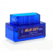 Автомобільний сканер адаптер OBD2 ELM327 mini V2.1 Bluetooth (blue)