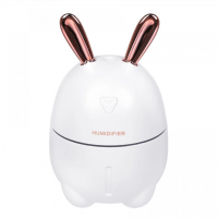 Нічник та зволожувач повітря 2в1 Humidifiers Rabbit Білий