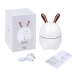 Нічник та зволожувач повітря 2в1 Humidifiers Rabbit Білий