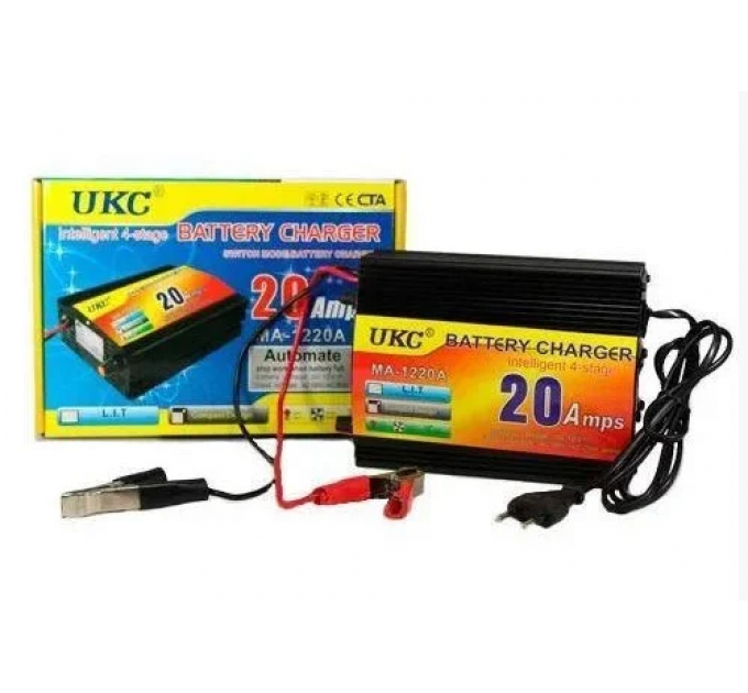 Зарядний пристрій автомобільного акумулятора UKC Battery Charger 20A MA-1220A