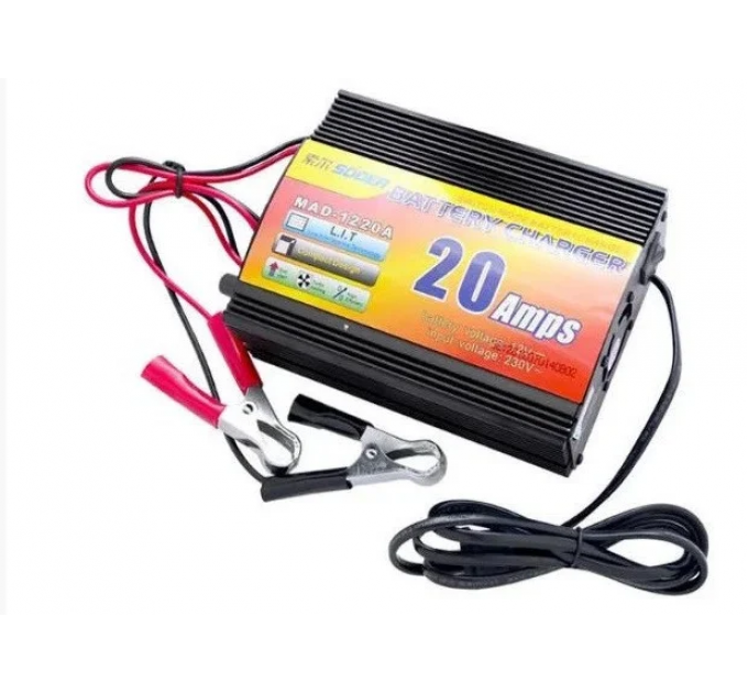 Зарядний пристрій автомобільного акумулятора UKC Battery Charger 20A MA-1220A