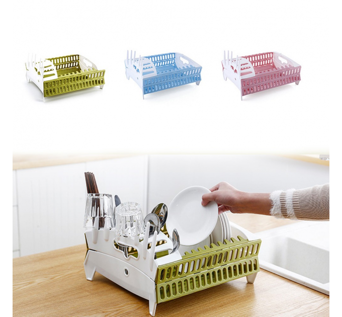 Складне сушіння для посуду Compact Dish Rack