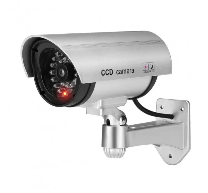 Муляж камери відеоспостереження з інфрачервоним підсвічуванням обманка Dummy IR CCD camera PT-1100