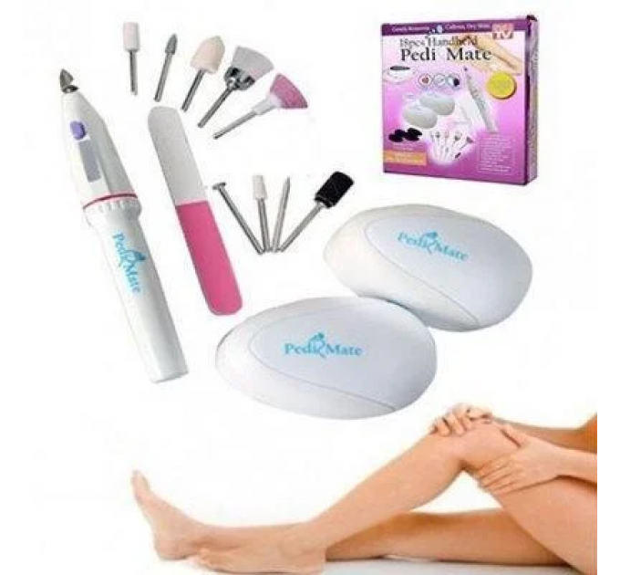 Набір для манікюру та педикюру Pedi Mate 18 pcs