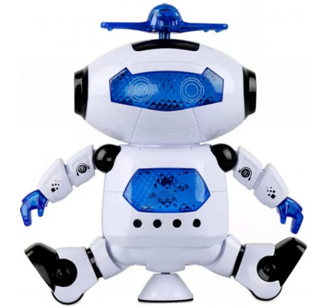 Танцюючий робот Dancing Robot СИНІЙ STURN SPIN