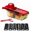 Овочерізка Mandoline Slicer 6 in 1 c контейнером, слайсер, тертка